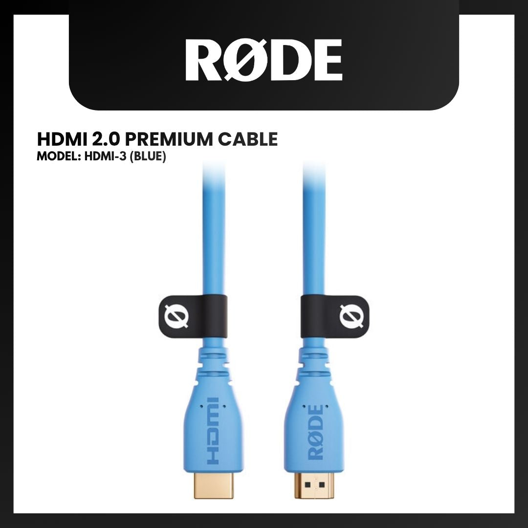 RODE HDMI 2.0 PREMIUM HDMI CABLE ACCESSORIES