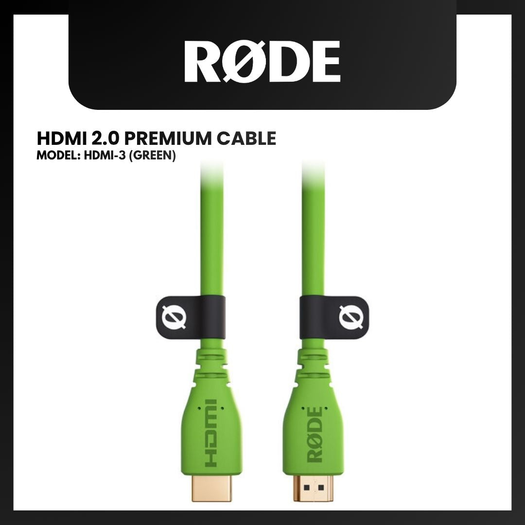 RODE HDMI 2.0 PREMIUM HDMI CABLE ACCESSORIES