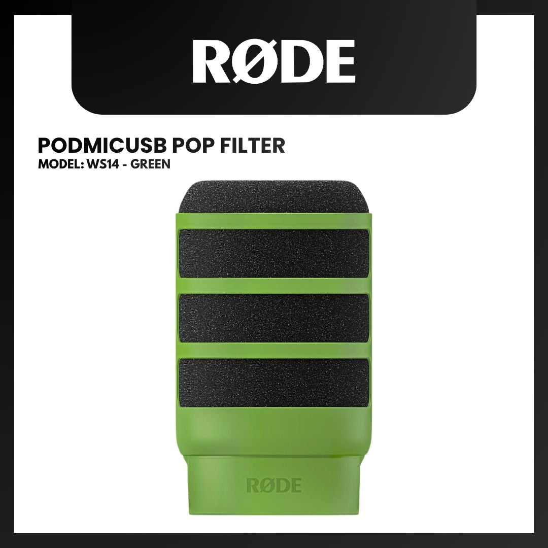 RODE WS14 PODMICUSB POP FILTER PACKAGED