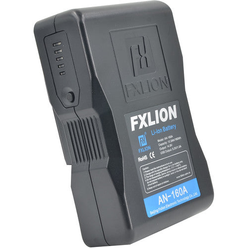 FXLION COOL BLACK GOLD-MOUNT BATTERY (14.4V 150Wh w/ USB, D-TAP)