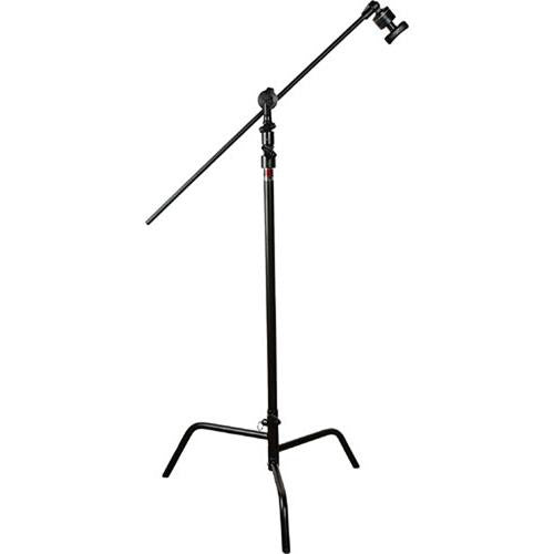 MATTHEWS 40" C+STAND W/SPRING LOADED TURTLE BASE, GRIP HEAD & ARM - BLACK