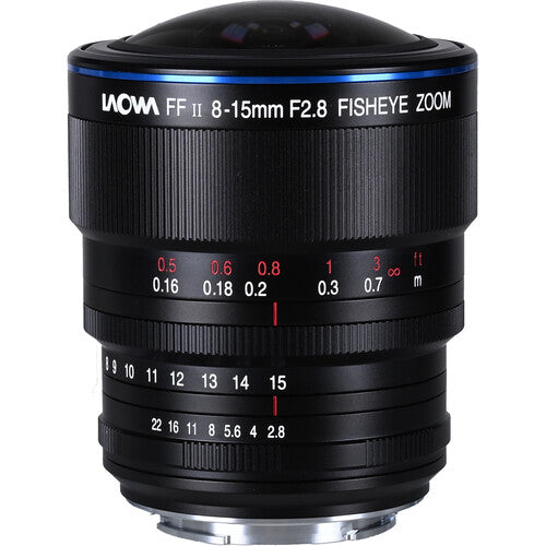 LAOWA VENUS OPTICS 8-15mm f/2.8 FF FISHEYE LENS FOR CANON RF, NIKON Z & SONY E