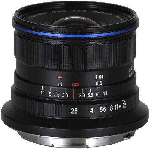 LAOWA VENUS OPTICS 9mm f/2.8 APS-C ZERO-D LENS FOR LEICA L, CANON RF, FUJIFILM X, NIKON Z & SONY E