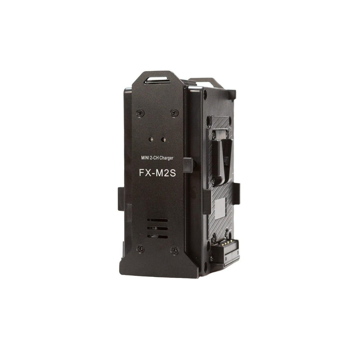 Fxlion Mini Dual V-lock Charger | FX-M2S | V Mount | V Lock Battery Charger - MQ Group