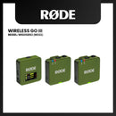 RODE WIRELESS GO III COMPACT WIRELESS MICROPHONE SYSTEM