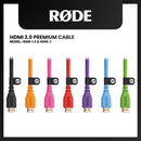 RODE HDMI 2.0 PREMIUM HDMI CABLE  ACCESSORIES