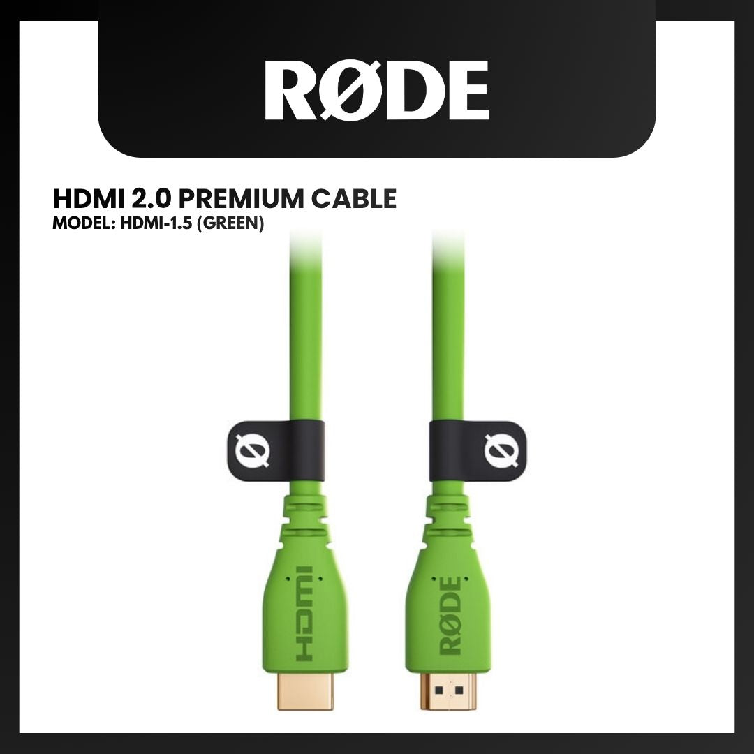 RODE HDMI 2.0 PREMIUM HDMI CABLE  ACCESSORIES