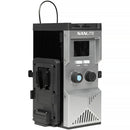 NANLITE AC & BATTERY POWERED CONTROL STATION & CHARGER V-MOUNT