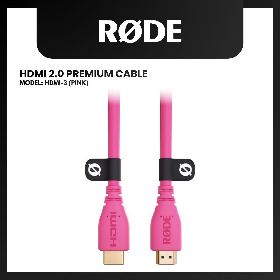 RODE HDMI 2.0 PREMIUM HDMI CABLE  ACCESSORIES