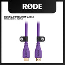 RODE HDMI 2.0 PREMIUM HDMI CABLE  ACCESSORIES