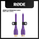 RODE HDMI 2.0 PREMIUM HDMI CABLE  ACCESSORIES
