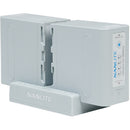 NANLITE DUAL-SLOT NP-F BATTERY CHARGER
