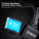 SYNCO XTALK MASTER FULL-DUPLEX SINGLE-EAR HEADSET FILM INTERCOM SYSTEM