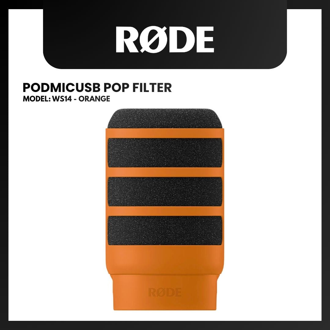 RODE WS14 PODMICUSB POP FILTER PACKAGED