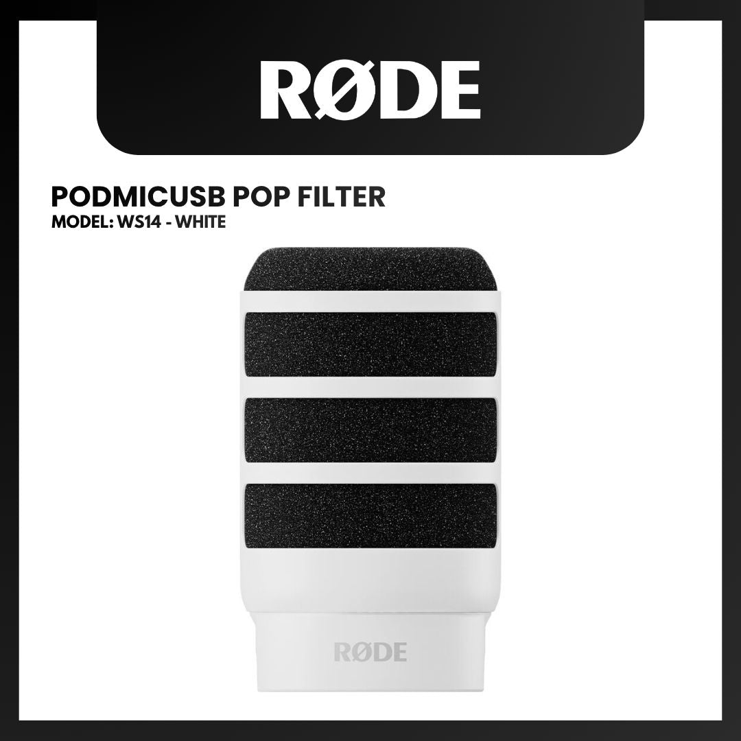 RODE WS14 PODMICUSB POP FILTER PACKAGED