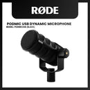 RODE PODMIC DYNAMIC BROADCAST MICROPHONE