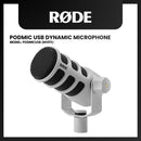 RODE PODMIC DYNAMIC BROADCAST MICROPHONE