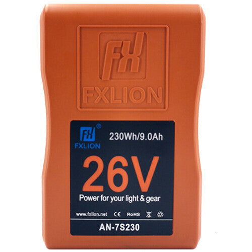 FXLION LITHIUM-ION GOLD MOUNT BATTERY (26V, 230W, 15A)