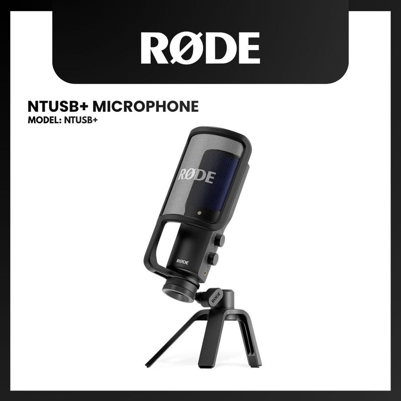 RODE NTUSB+ PROFESSIONAL USB MICROPHONE
