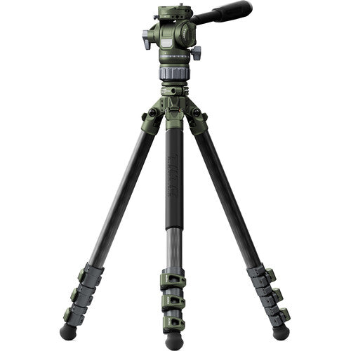 TILTA TRAVEL VIDEO FLUID HEAD w/ 3-STAGE CARBON FIBER TRIPOD LEGS (5KG)