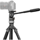 TILTA TRAVEL VIDEO FLUID HEAD w/ 3-STAGE CARBON FIBER TRIPOD LEGS (5KG)
