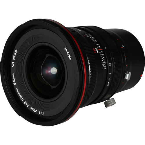LAOWA VENUS OPTICS 20mm f/4 FF ZERO-D SHIFT LENS FOR LEICA L, CANON ER/RF, NIKON Z