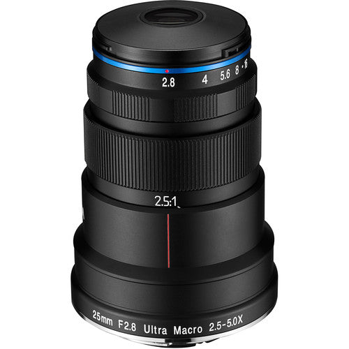 LAOWA VENUS OPTICS 25mm f/2.8 2.5-5X ULTRA MACRO LENS FOR LEICA L, CANON EF/RF, NIKON Z