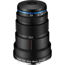 LAOWA VENUS OPTICS 25mm f/2.8 2.5-5X ULTRA MACRO LENS FOR LEICA L, CANON EF/RF, NIKON Z