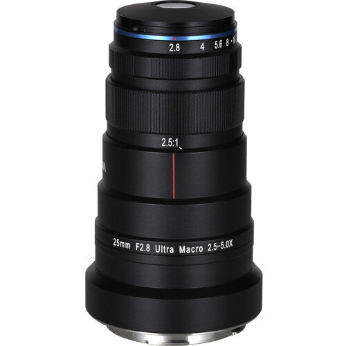 LAOWA VENUS OPTICS 25mm f/2.8 2.5-5X ULTRA MACRO LENS FOR LEICA L, CANON EF/RF, NIKON Z