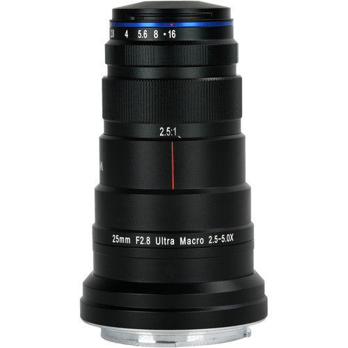 LAOWA VENUS OPTICS 25mm f/2.8 2.5-5X ULTRA MACRO LENS FOR LEICA L, CANON EF/RF, NIKON Z