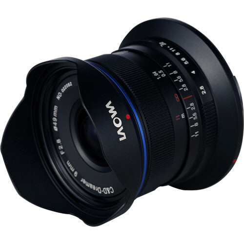 LAOWA VENUS OPTICS 9mm f/2.8 APS-C ZERO-D LENS FOR LEICA L, CANON RF, FUJIFILM X, NIKON Z & SONY E