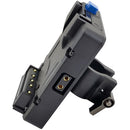 FXLION NANO V-MOUNT PLATE w/ D-TAP & MINI CLAMP