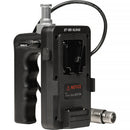 NANLITE V-MOUNT BATTERY GRIP w/ 4-PIN XLR CONNECTOR