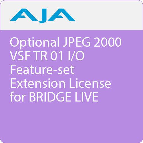 BRIDGE LIVE SW JPEG 2K x04 - Perpetual License: Optional JPEG 2000 VSF TR 01 I/O feature-set extension to BRIDGE LIVE. - MQ Group