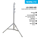 NANLITE LS-300-HD Stainless Steel Combo Stand - MQ Group