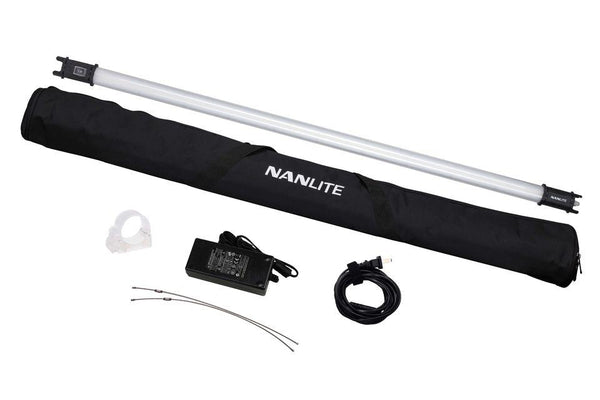 Nanlite PavoTube 30C 4 ft RGB+WW LED Tube with Built-in Battery Kit - MQ Group