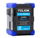 Fxlion BP-M300 High-Power Square 300Wh 14.8V V-Mount Battery with 4 x D-Tap Ports | V Mount | V Lock Battery - MQ Group