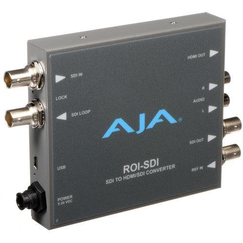 AJA 3G-SDI to 3G-SDI/HDMI converter with Region of Interest scaling - MQ Group