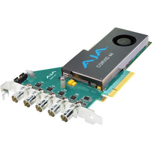 AJA 8-lane PCIe 2.0, 4 x SDI on full size BNC, independently configurable - MQ Group