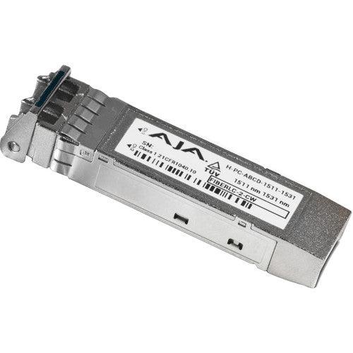 AJA 2-Channel 3G-SDI Single Mode LC Fiber TX CWDM 1311/1331 - MQ Group