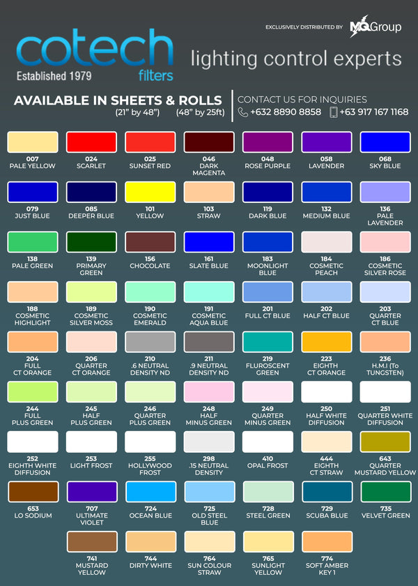 Cotech Filters - Roll | Half Roll - MQ Group