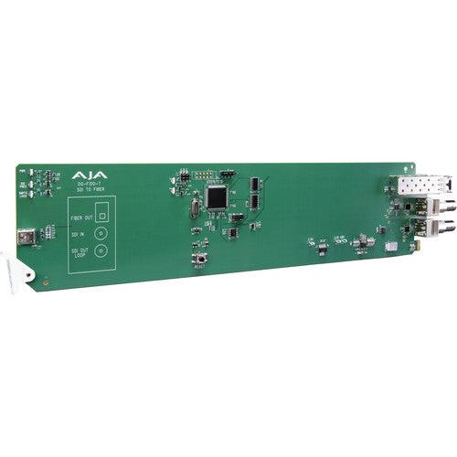 AJA OpenGear 1-Channel 3G-SDI to Multi-Mode LC Fiber Transmitter - MQ Group