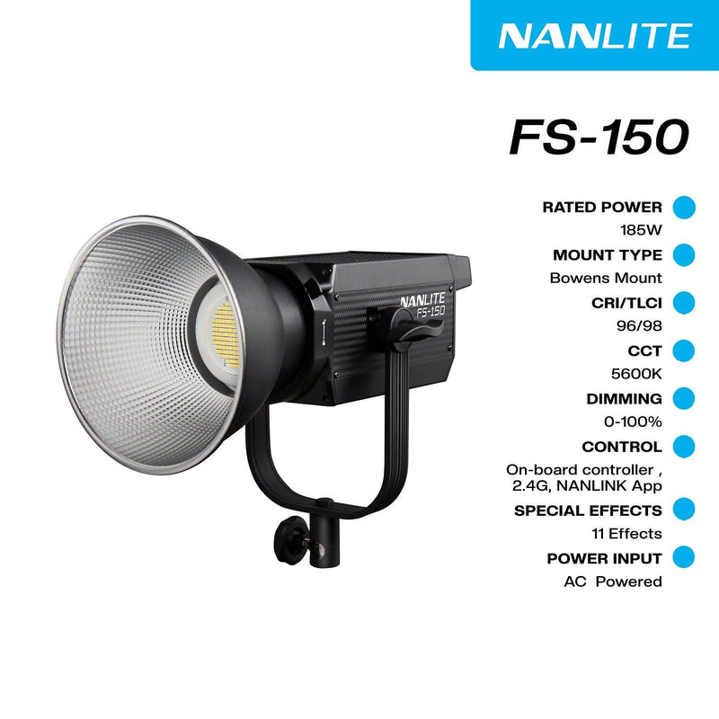 Nanlite FS-150 / FS 150 Monolight Studio Kit - MQ Group