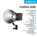 Nanlite Forza 60B Monolight Bi-color System - MQ Group