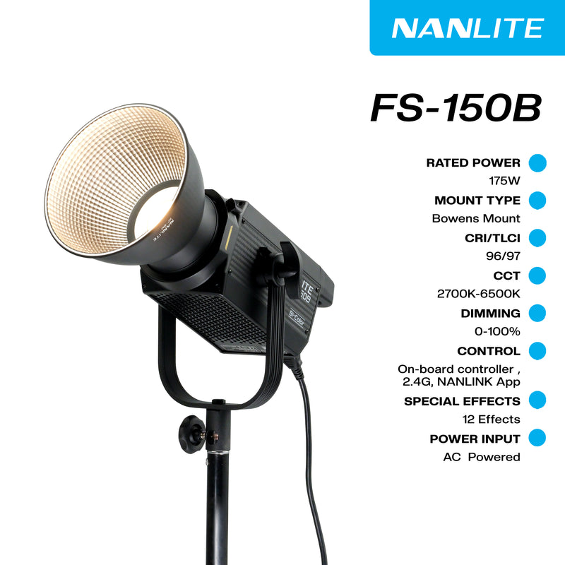 FS 150B 180W Monolight Bi-color Kit, Bluetooth, 2.4G | FS-150B