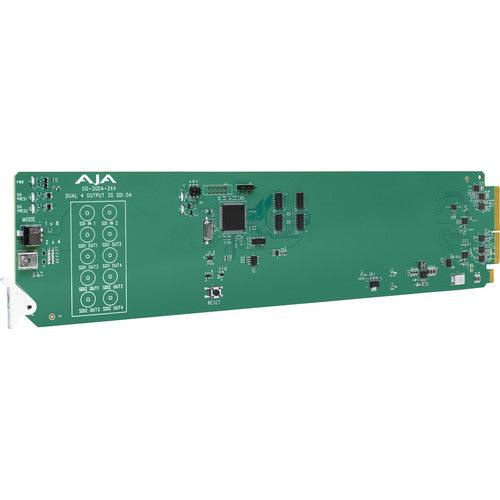 AJA OpenGear 2x4 or 1x8 3G-SDI Reclocking DA - MQ Group