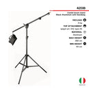 Manfrotto 420B Combi Boom Stand (Black) | Light Stand - MQ Group
