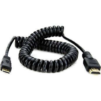 Atomos Mini-HDMI to Full HDMI Coiled Cable (50cm) | SKU ATOMCAB009 - MQ Group