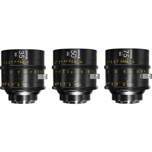 DZOFilm VESPID Cyber Full Frame 3-Lens Kit (35/50/75mm)