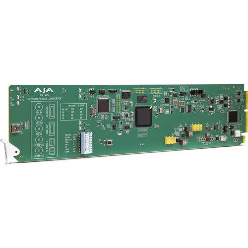 AJA OpenGear 3G-SDI up, down, cross-conversion, 2-Channel unbalanced audio output - MQ Group